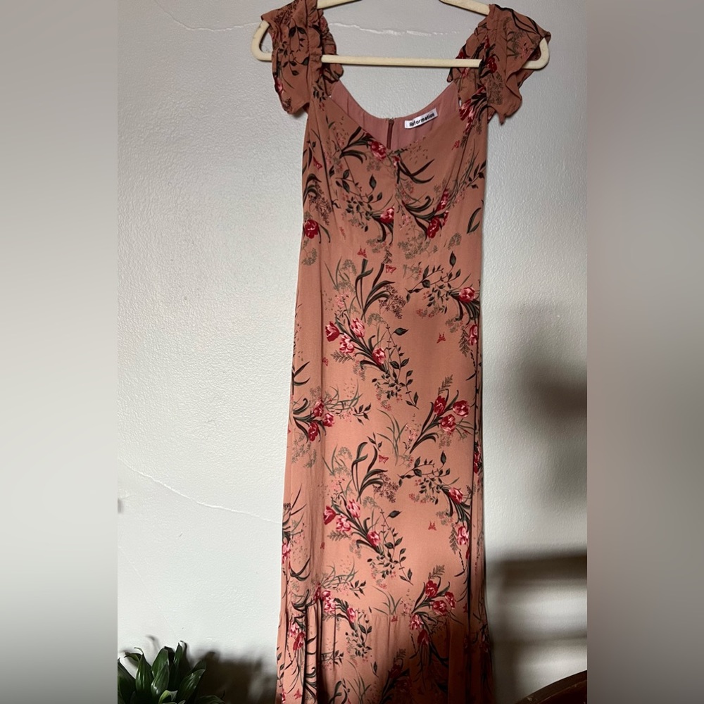 The REFORMATION Lisola Floral Dress Xs